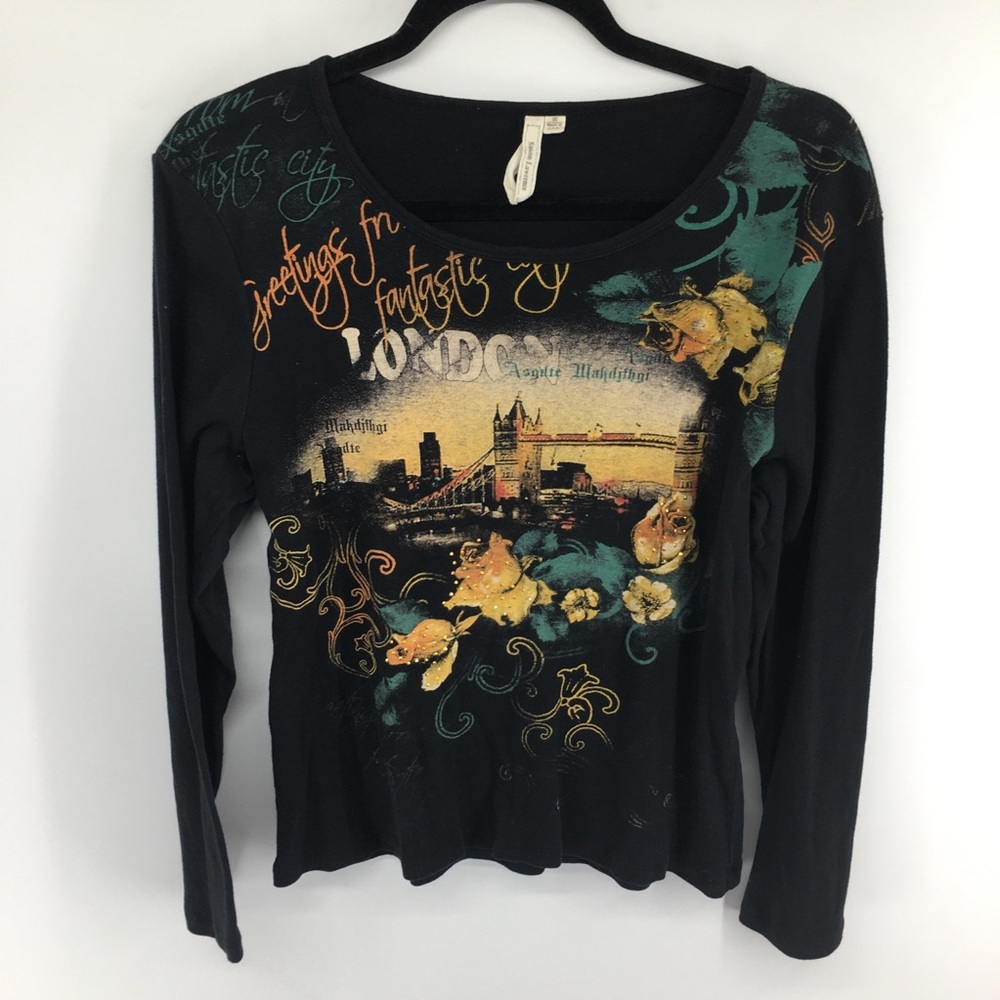 Susan Lawrence Shirt Sequence Roses